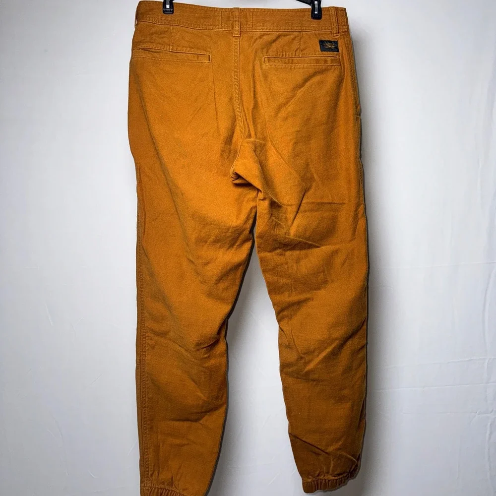 REI Co-op Trailsmith Jogger Pants Mens 32x32 Copper Brown Cotton Blend 23055-S22